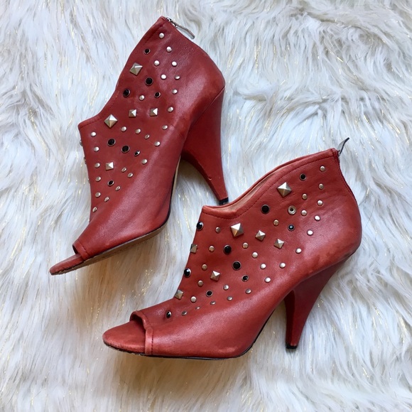 Vince Camuto Shoes - Vince Camuto Studded Red Heels